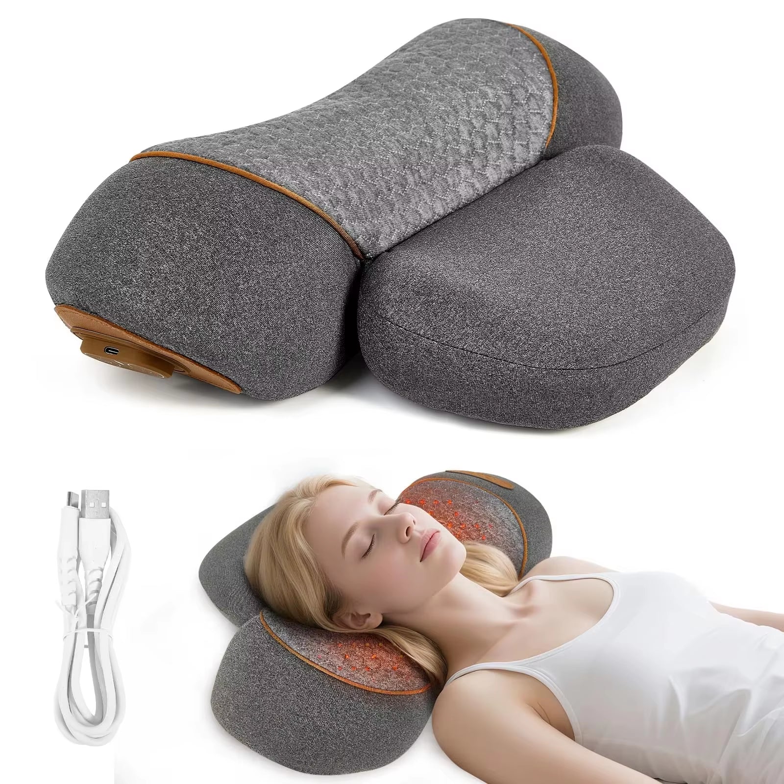 FlexiRelief™ U-Shaped Neck & Shoulder Massager – Total Relaxation On Demand