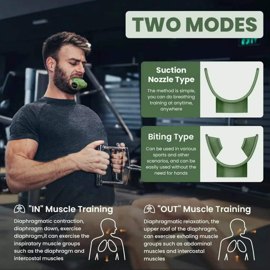 Portable Lung Trainer for Peak Performance Breathing